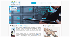 Desktop Screenshot of corkinvestments.com
